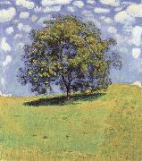 Ferdinand Hodler The nut tree oil painting artist